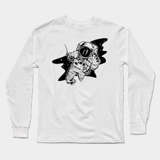 Astronaut Reaching out Long Sleeve T-Shirt